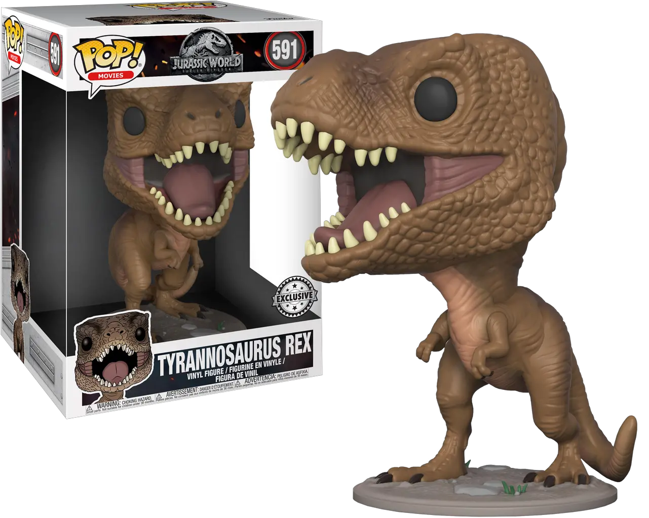 Jurassic World Fallen Kingdom Tyrannosaurus Rex 10u201d Us Funko Pop Jurassic World Png Jurassic World Png