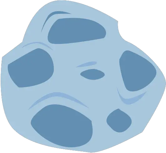 Space Asteroid Flat Style Icon Canva Dot Png Asteroid Icon