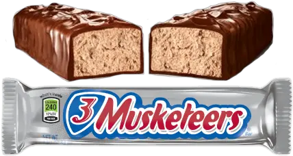 3 Musketeers 3 Musketeers Candy Bar Png 3 Musketeers Logo