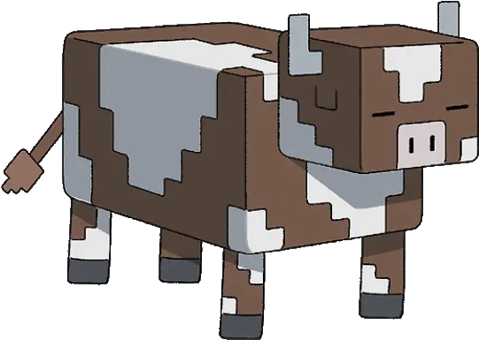 Minecraft Cows Livestock Png Minecraft Cow Png