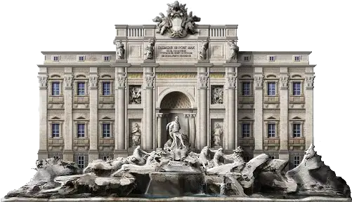 Download Trevi Fountain Png Image With Trevi Fountain Fountain Png