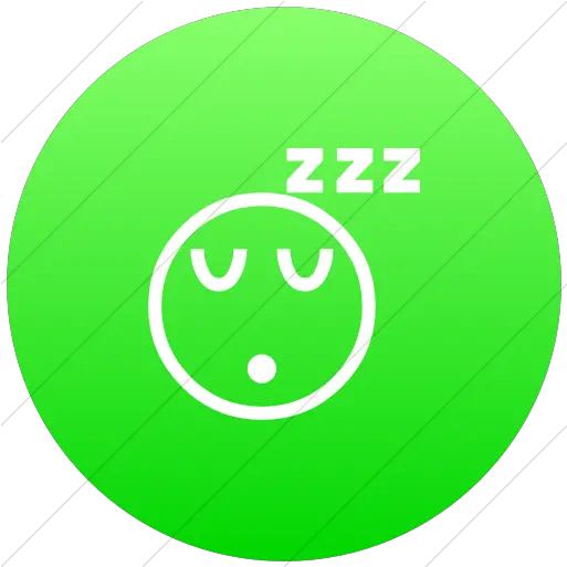 Iconsetc Flat Circle White Dot Png Sleep Icon