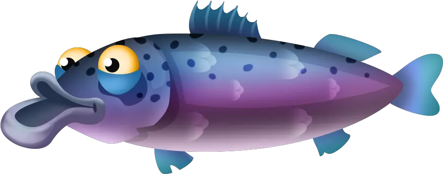 Salmon Cartoon Pike Png Salmon Png