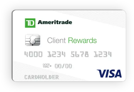 Td Ameritrade Td Ameritrade Debit Card Png Credit Card Png