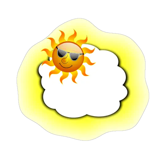 Beat The Heat Sun Transparent Png Sun With Sunglasses Png Summer Sun Png