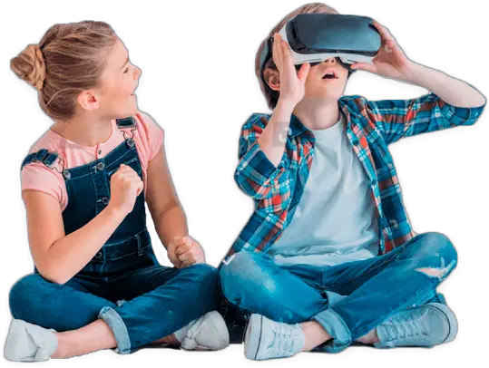 Kids Virtual Reality Birthday Party Kids Virtual Reality Png Vr Png