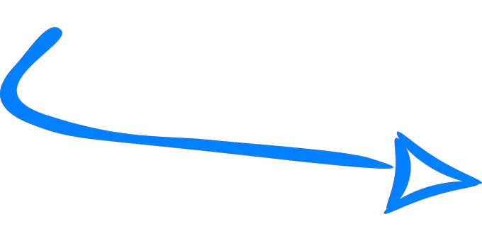 Flecha Png Transparente 7 Image Blue Hand Drawn Arrow Flecha Png