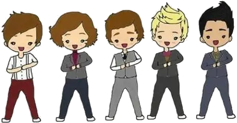 Muñequitos Png One Direction 2 Image Cartoon 1d One Direction Png