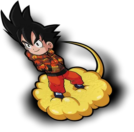 Goku Sticker Cartoon Png Hypebeast Png