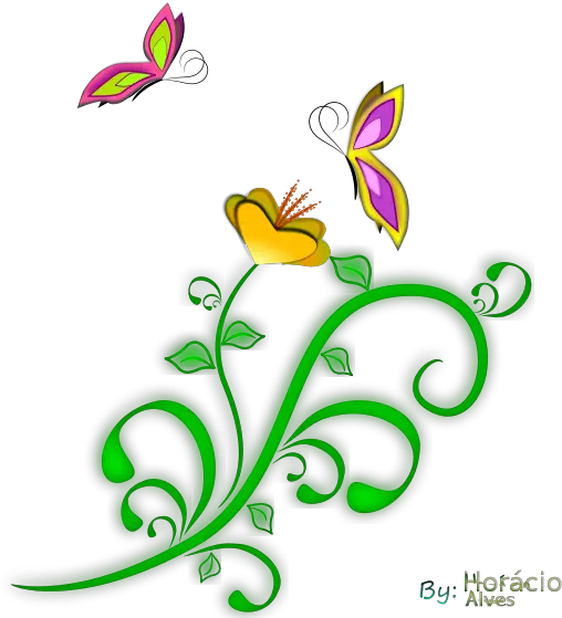 Free Clipart 1001freedownloadscom Small Flowers And Butterflies Clipart Png Art Clipart Png