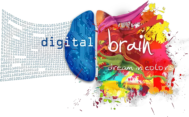 Digital Brain Design Graphic Brain Png Brain Logo