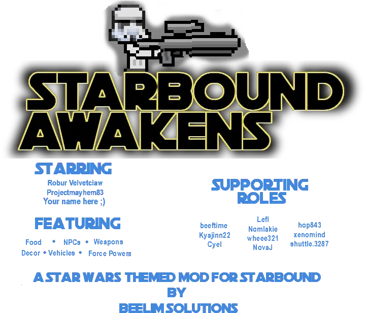 Starbound Awakens Online Advertising Png Starbound Logo