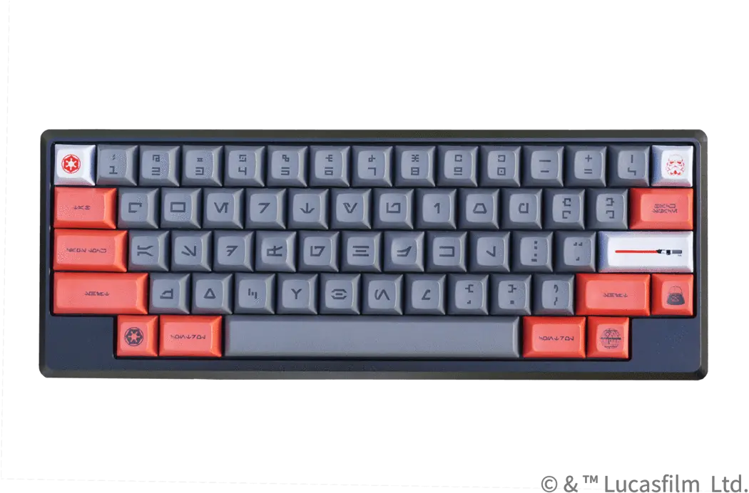 Star Wars Galactic Empire Dsa Keycap Set Star Wars Mechanical Keyboard Png Galactic Empire Logo