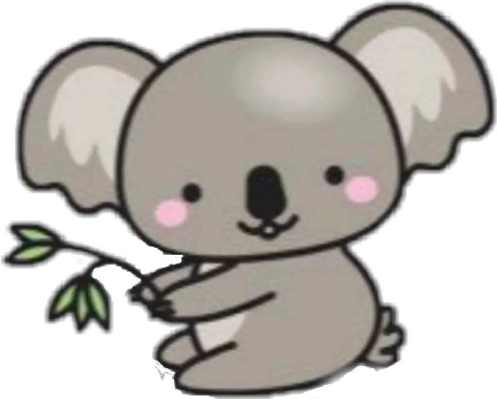 Koala Cute Bamboo Slime Coffe Australia Cartoon Drawing Koala Cute Png Koala Bear Png