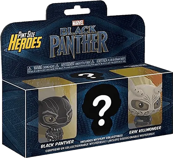 Marvel Black Panther Black Panther Pint Size Heroes 3pack Pint Size Heroes Black Panther Png Marvel Black Panther Png