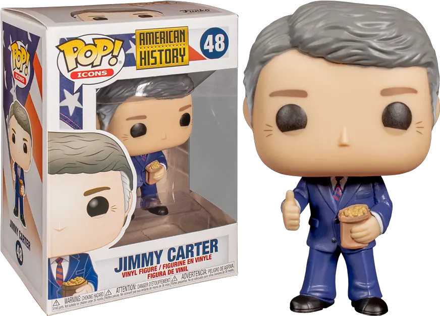 Funko Pop Icons Jimmy Carter 48 Funko Jimmy Carter Png Pop Icon