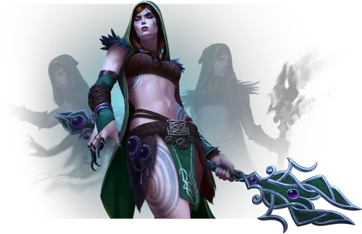 Smite The Morrigan Build Guide S6 You Canu0027t Woodland Rogue Morrigan Smite Png Smite Png