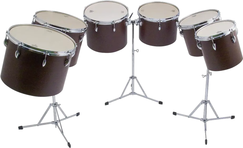 Concert Tom Toms Set Of 6 10 16 Floor Tom Png Drum Set Transparent Background