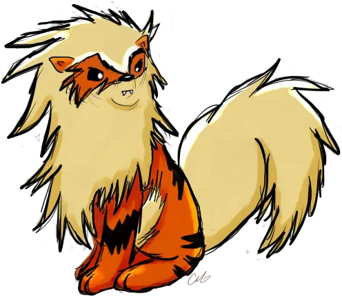 Arcanine Sketch Pokécharms Cartoon Png Arcanine Png