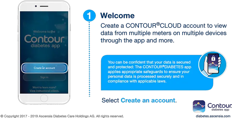 Contour Diabetes App Png Learn More Button Transparent