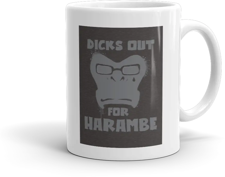 Dicks Out For Harambe From Overwatch Coffee Cup Png Harambe Png