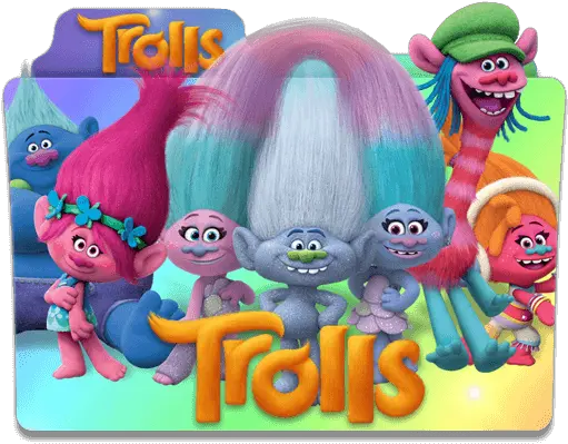 Trolls World Tour Folder Icon Designbust Trolls World Tour Folder Icon Png Trolls Movie Logo