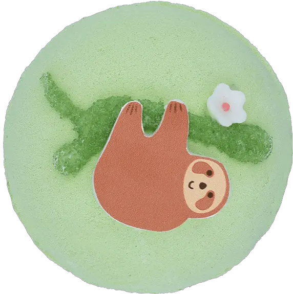 Sloth Me Up Bath Blaster Sloth Me Up Bomb Cosmetics Png Sloth Transparent