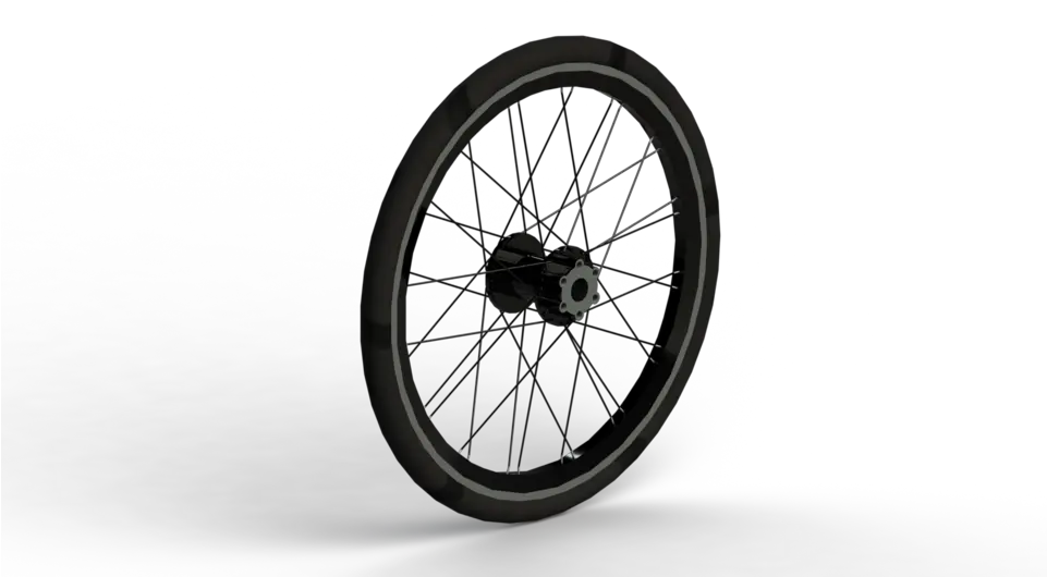 16 Inch 16 Inch Wheel Grabcad Png Bike Wheel Png