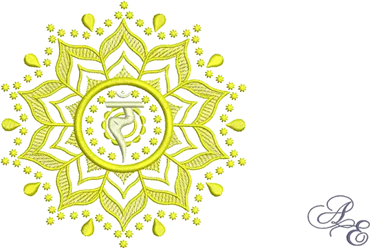 Download Hd Manipura Solar Plexus Decorative Png Plexus Png