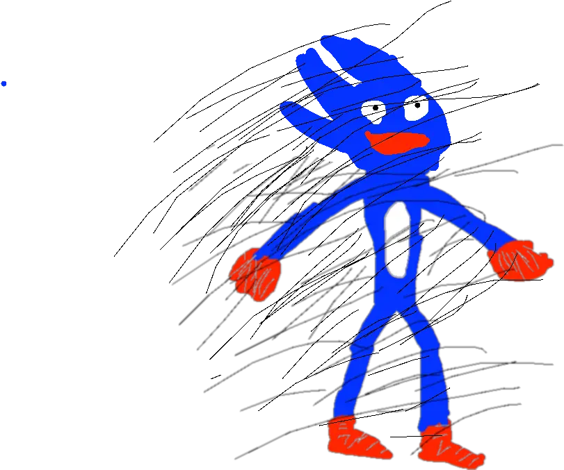 Sanic Illustration Png Sanic Png