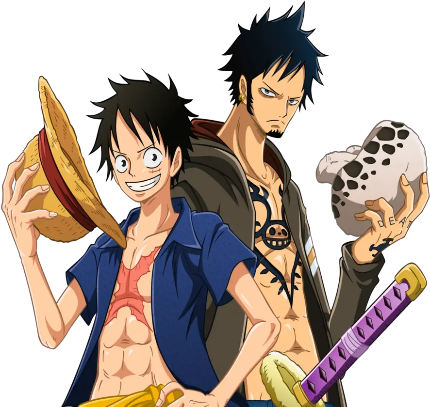 Trafalgar Law Png Free Download Monkey D One Piece Luffy One Piece Png 4k Law Png