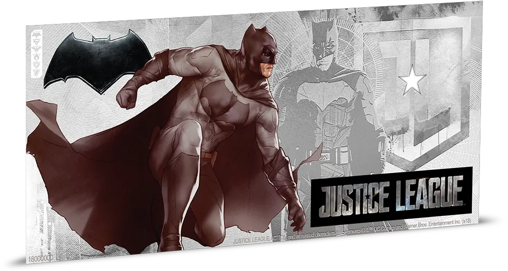 Justice League Series Justice League Series Superman 5g Silver Coin Note Png Justice League Png