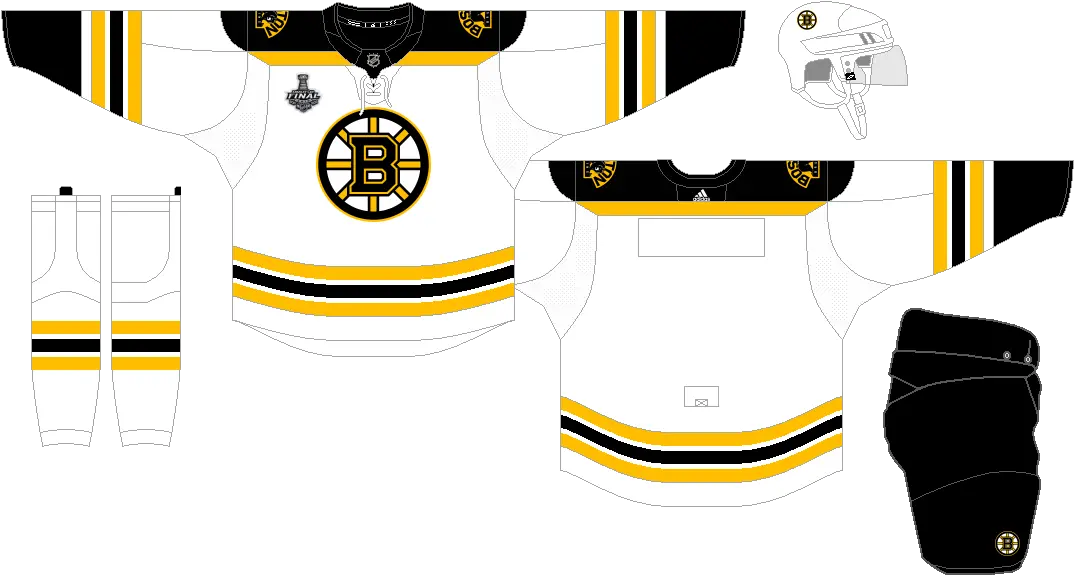 2019 Stanley Cup Final The Nhl Uniform Matchup Database Boston Bruins Png Stanley Cup Logo