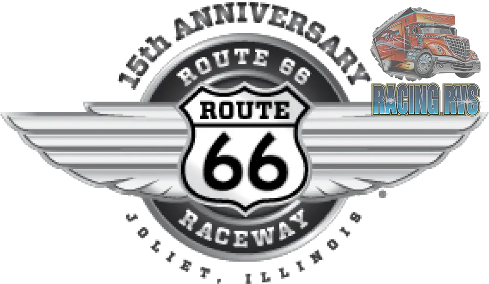 Racing Rvs Route 66 Raceway Logo Png Route 66 Logo