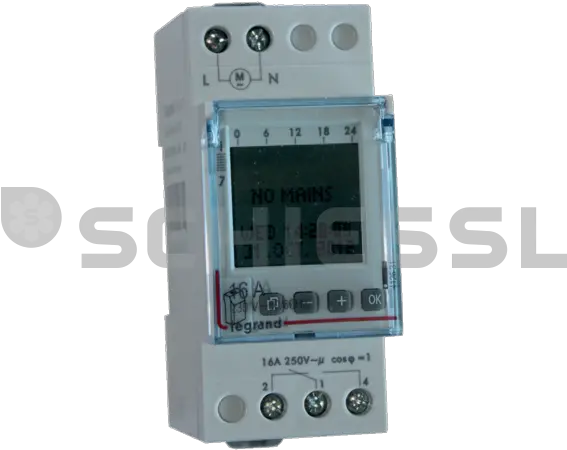 Legrand Digital Timer Alpha Rex3 D21 412631 Legrand Digital Timeer Png No Control Panel Icon