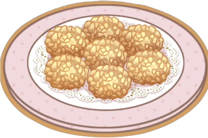 Peanut Crisp Food Fantasy Wiki Fandom Biscuit Png Plate Of Cookies Png