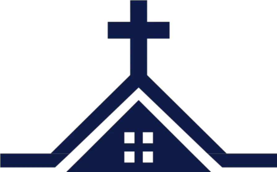 Calvary Church Of South Fort Worth And Burleson 3 Houses Vector Png Church Logo Icon