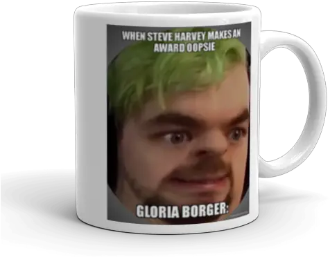 An Award Oopsie Gloria Borger Mug Png Steve Harvey Png