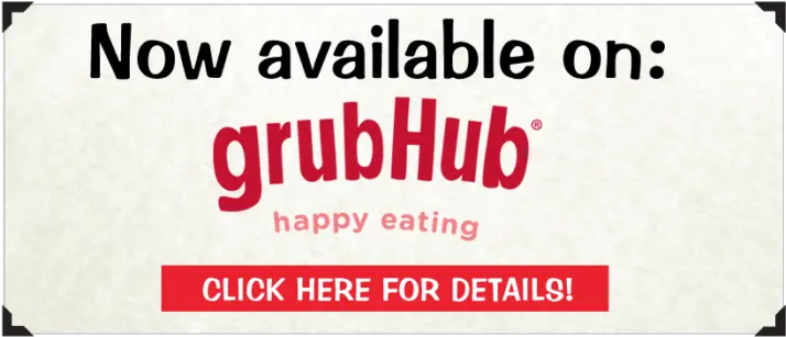 Grubhub Slider768x376 The Worldfamous Billy Goat Tavern Transparent Png Grubhub Logo Png