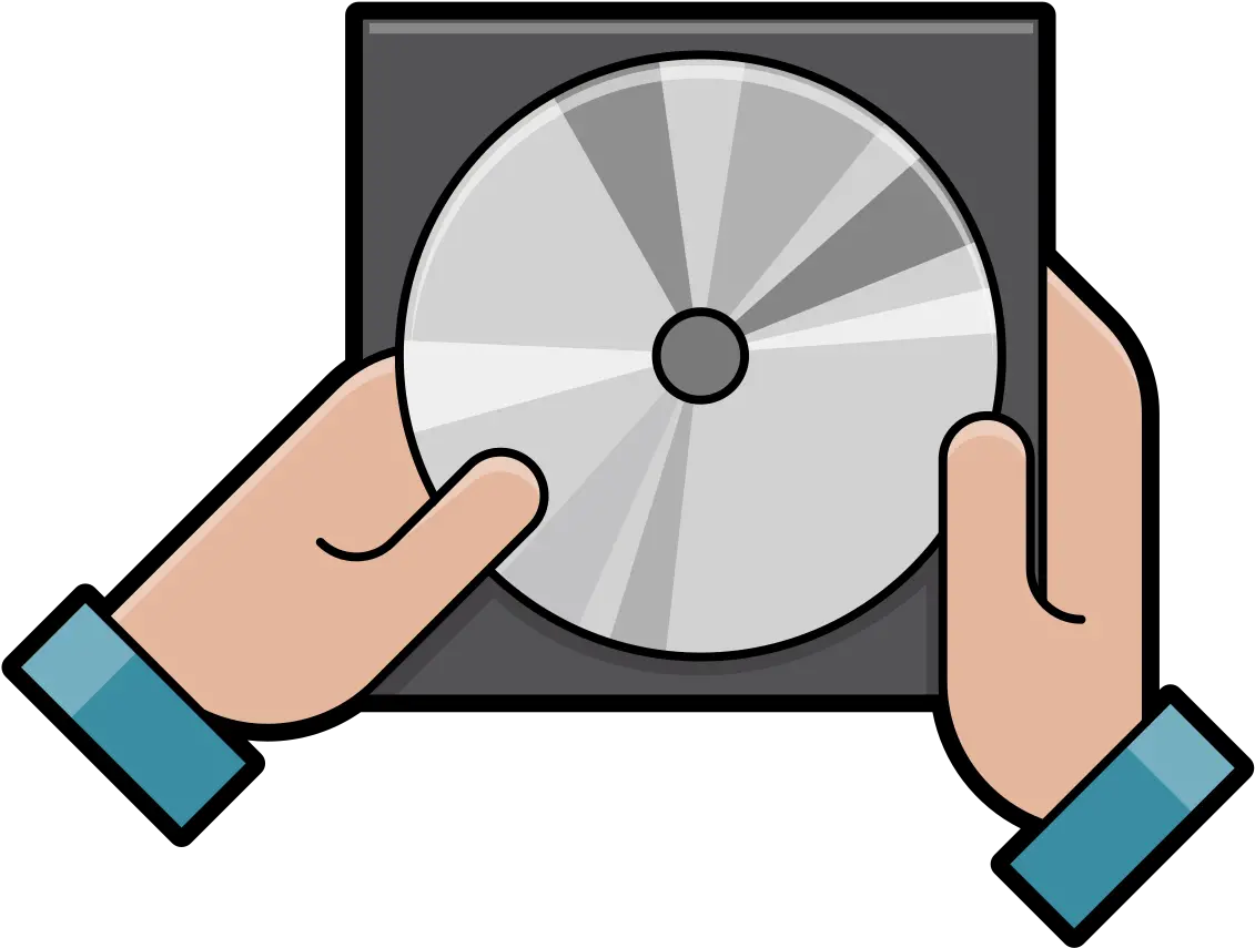 Filecartoon Compact Disc Being Taken Off Its Containersvg Compact Disc Cartoon Png Compact Disc Png