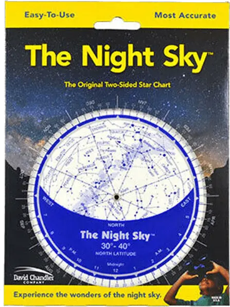 The Night Sky 30 40n Planisphere Small Zion National Night Sky Star Finder Png Night Sky Png