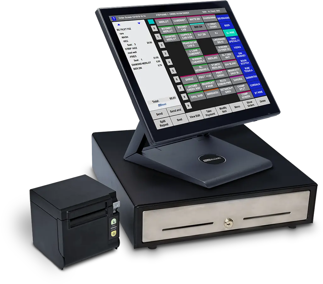 Positouch Pos Systems For Restaurants U2013 Premium Restaurant Register Png Cash Register Png