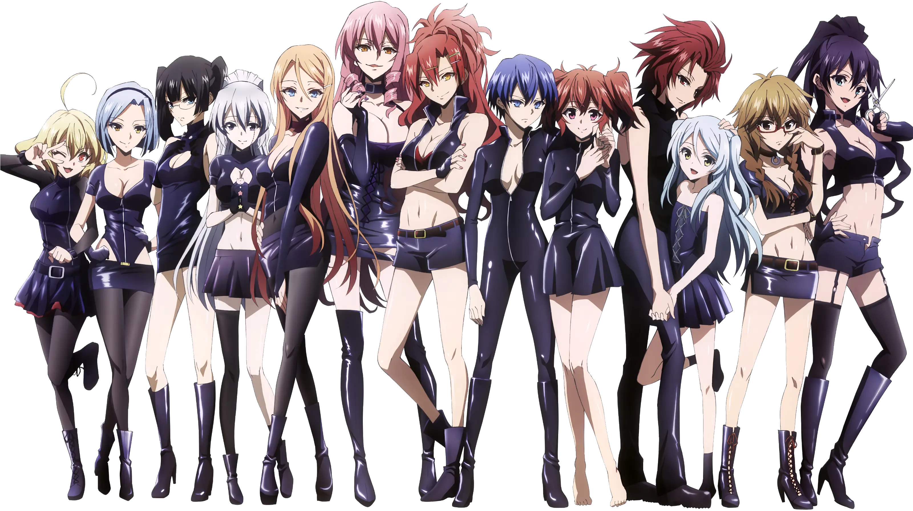 Inukai Isuke Sagae Haruki Hashiri Nio Ichinose Haru Akuma No Riddle Cast Png Akuma Transparent