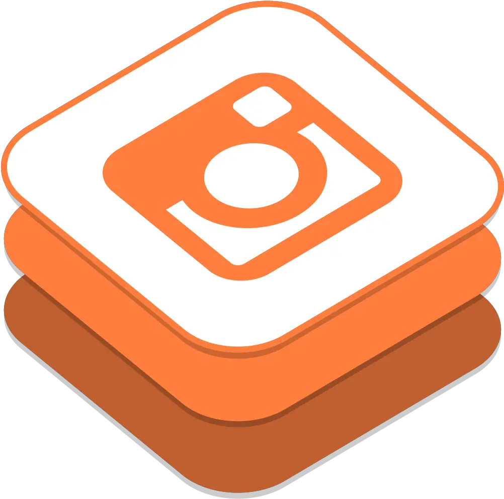 Instagram Icon Ios8 Style Social Iconset Designbolts Ikon Instagram Keren Png Insta Icon Png