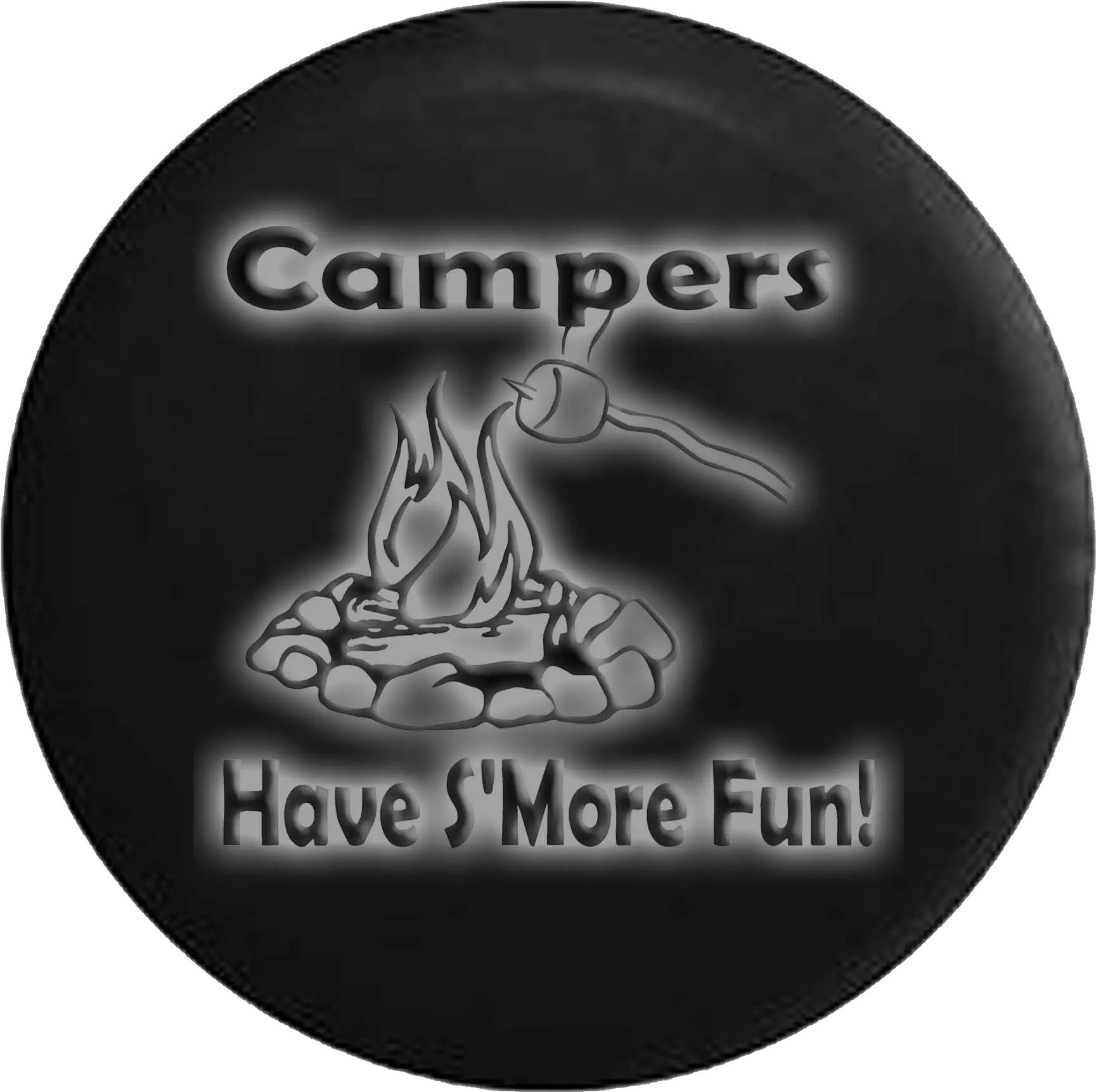 Download Glowing Campfire Smores Jeep Off Road Rv Camper Language Png Glowing Circle Png