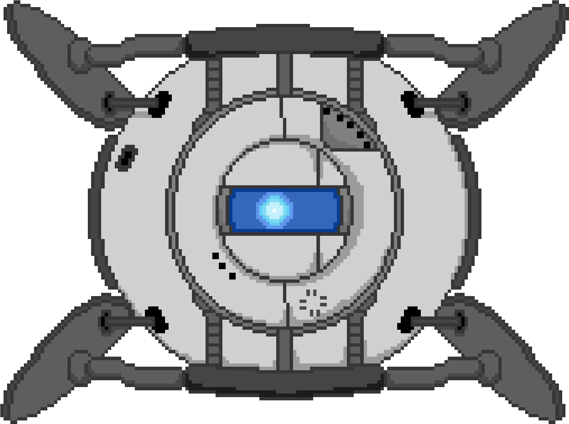 Wheatley Sprite 2 Portal 2 Wheatley Icon Png Portal 2 Logo