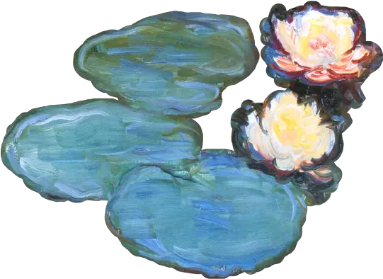 Art Hoe Png 2 Image Monet Water Lilies Hoe Png