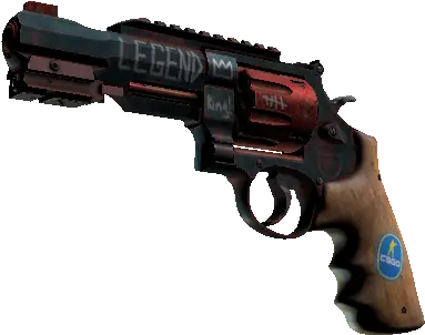 R8 Revolver Junk Yard Csgo Stash R8 Revolver Crimson Web Png Rust Gun Icon