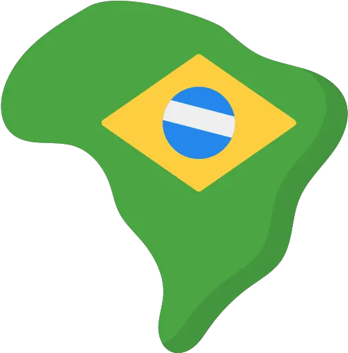 Brazil Free Maps And Location Icons Dot Png Brazil Map Icon