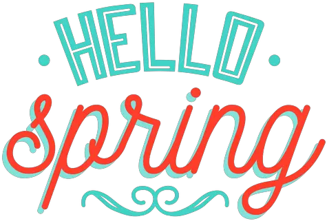 Transparent Png Svg Vector File Hello Spring Png Vignette Png